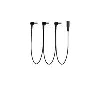3/4/5/6/8 vías guitarra pedal fuente de alimentación cable adaptador divisor cable divisor cable guitarra efecto pedal ángulo recto enchufe