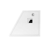 3/4/5pcs Plantillas De Regla De Costura La Regla Acolchado Para Bordado Mosaico Acrílicos Transparentes Acolchado Patchwork Medición Precisa