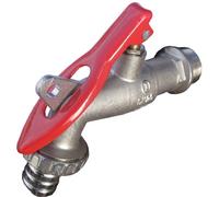 3/4"bsp jardín garaje taller válvula de grifo bloqueo con candado, candado agua del grifo