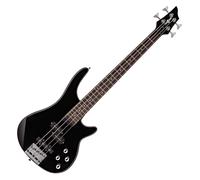 3/4 Chicago Bass Guitar by Gear4music Black