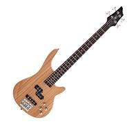 3/4 Chicago Bass Guitar by Gear4music Natural