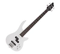 3/4 Chicago Bass Guitar by Gear4music White
