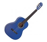 3/4 Classical Guitar Blue by Gear4music