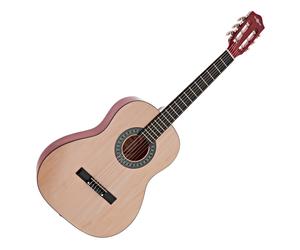 3/4 Classical Guitar Natural by Gear4music