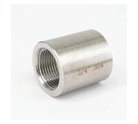 3/4" Female 304 Stainless Steel Pipe Fitting Coupler Water Gas Oil 4284 PSI