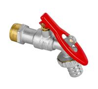 3/4 Inch BSP Jardín Candado Grifo Garaje Válvula Taller Palanca Agua