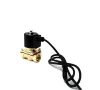 3/4" Normally Closed Brass IP68 Waterproof Fountain Solenoid Valve 110V 24V 12V 24v Solenoid Valve For Underwater(24VAC)