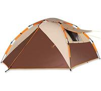 3-4 People Outdoor Camping Tent Waterproof Instant Tents Vacation Sun Shelter for Hiking Travel Mountaineering Rainfly