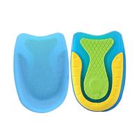 3/4 Plantillas de Zapatos, Almohadillas de Talón para Aliviar El Dolor de Talón, Taloneras de Gel, Tendinitis de Aquiles, Espolón Calcáneo, Inserciones de Alivio de Fascitis Plantar, Unisex
