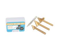 3/4 PPCS Soldado De Reemplazo De La Soldadura Soldadura Pistolas Hierro Puntas Triangulares Soldador Accesorios La Máquina