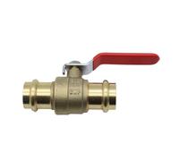 3/4" Press Full Port 1/4 Turn Press Ball Valve; For Hot And Cold Water System;1 Pcs/Case; Lead Free Brass; 80242
