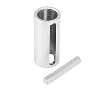 3/4" to 1" Gas Engine Crankshaft Adapter with Pulley Heavy Duty Keyed Shaft Sleeve Converter for Generators Water Pumps Go Karts & Power Equipment