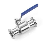 3/4" Tri Clamp Ball Valve, OD19mm Type For Homebrew Diary Product TC25.4mm Stainless Steel 304