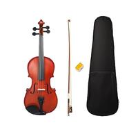 3/4 Violín Mate Violín Estudiante Violín Con Estuche Arco Conjunto Para Biginner Violín Estudiante Violín