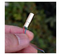 3/5/10 piezas DC 3/3,7 V Motor de vibración cilíndrico Micro 612 Motor sin núcleo Vibrador Masajeador Equipo de belleza Carcasa Reemplazo fácil de bricolaje(5PCS)