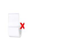 3 5 10 Rollos B21 B1 Impresión de Etiqueta Paper Compatible con impermeabilización de Precio Anti-petrolero Papel de Precio Resistente a la lágrima White White(5Rolls 30x40mm)