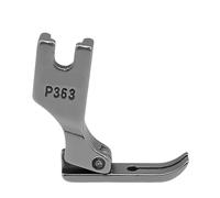 3/5/10 unidades P363 Prensatelas de acero con bisagra for cremalleras estrechas, pie fino, accesorios for máquinas coser industriales(3 PCS)