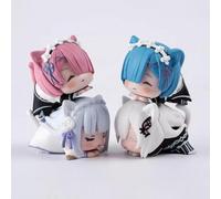 3,5 cm. Re:Life in a DiffGigsjat World from Zero Gigsja Action Figures PVC Material Toy Statue Suitable for Gifts