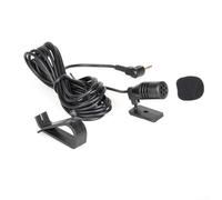 3,5 mm Auto Micrófono Cable Externo Reducción de Ruido 3,5 mm Auto | Cable de reducción de ruido de 3,5 mm, compatible con Kenwood Sony