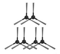 3/5 pares de cepillos laterales de repuesto para robot aspirador Nedis WIFIVCR001CBK, accesorios fabricados con nailon resistente para una limpieza eficaz (3 pares)