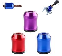 3/5 pcsMagnetizer & Demagnetizer Tool Set, 1/4" Hex Screwdriver Head Magnetizer Demagnetizer Tool, Premium Alloy Drill Accessories for Fastening & dIY Repair (3-C)