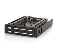 StarTech.com - Rack Móvil Backplane de 2 Discos Duros HDD SATA 2,5" Pulgadas sin Bandeja Bahía 3,5