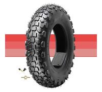 3.50-8 Scooter Tire Tubeless | 3.50 8 Street Tire All Terrain Design 46J | 3.50x8 Off-road Knobby Tires for Dirt, Gravel or Rain or Snow