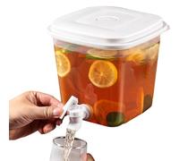 3.5L Beverage Dispenser - Cold Kettle with Faucet, Refrigerator Juice Water Pitcher, Beverage Container with Spigot | Lemonade Dispenser for Milk, Home, Kitchen, Camping, Party