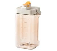 3.5L Beverage Pitcher - Transparent Kettle Container For Lemonade, Juice, Cold Drinks, Featuring Spout For Spill-Free Pouring, Easy Cleaning, Design | Summer Parties, Poolside, College Dorm