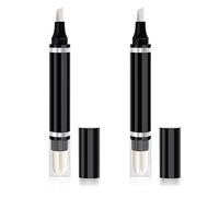 3.5ml Doribeauty Lápiz Corrector de Maquillaje de Precisión, Lápiz Desmaquillador Portátil Reparador de Delineador de Ojos, Removedor de Cosméticos y Corrección de Labios Profesional (2 piezas)