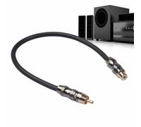 3.5mm Audio Extension Cable 1ft Stereo Adapter Male to Female Aux Cord