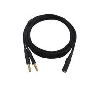 3.5mm Universal 2 in 1 Gaming Headset Audio- Extend Cable compatible HyperX Cloud II/Alpha-/Cloud Fl