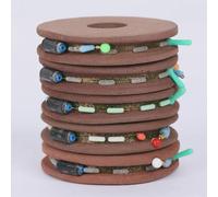 (3,6 m) Juego de línea de pesca de camuflaje: punto invisible y línea principal con acabado Master