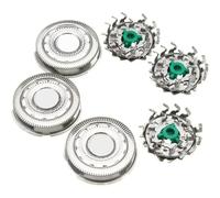 3/6 Piezas De Repuesto For Cabezales De Afeitadora, Compatibles Con Philips, Serie SH90/62, 8000, S8950, 9000, S9000, S9011, S9021, S9031, S9041 Y S9111.(6pcs)