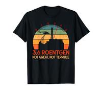 3.6 Roentgen Not Great Not Terrible Camisa Vintage Chernobyl Camiseta