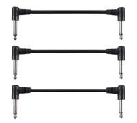3/6pcs Cable de Pedal de Guitarra Cable Efecto Cable Reemplazo Guitarras E Guitarras Parches Derechos Pedal Board Cables Instrumentenanschlusskabel Für Musikbegeisterte Geeignet
