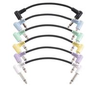 3/6pcs Cable de Pedal de Guitarra Cable Efecto Cable Reemplazo Guitarras E Guitarras Parches Derechos Pedal Board Cables Instrumentenanschlusskabel Für Musikbegeisterte Geeignet