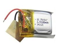 3,7 V 100 mAh 751517 13 mm(4pcs)