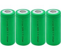 3.7 V 8200 MAh 32650 Batería De Litio Alta Alta Batería Recargable De Alta Corriente para La Lámpara De Bolsillo De Emergencia,2 Habitaciones