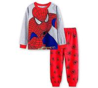 3-7 Years Spiderman Superhero Kids Boys Batman Pyjamas T-Shirt Pants Sleepwear PJs Set Super Hero Pajamas 26s