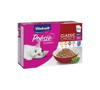 3.786 KG Vitakraft Poésie Classique Clásicos Sobre en Salsa para gatos