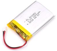 3.7V 1200mAh 603450 Paquete De Batería De Iones De Litio Recargable De Litio De Batería LIPO con Conector JST