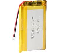 3.7v 1200mAh 673450 Batería LIPO Recargable 2p PH 2 0mm Paso De Batería De Iones De Polímero De Litio con Conector JST
