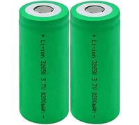 3.7V 8200Mah 32650 Batería De Litio De Alta Descarga Batería Recargable De Alta Corriente para Linterna De Emergencia-2_Pieces