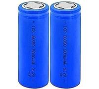 3.7v Icr 26650 5000mah Baterías Recargables De Iones De Litio con Parte Superior Plana Utilizadas para Luz LED Cámara De Control Remoto Radio Linterna 2 Piezas