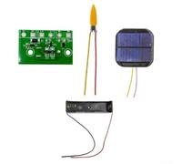 3.7v luz solar de la llama parpadeante llevó la placa de circuito de la vela Pcba para la decoración en jardines y patios con efecto de fuego de baile realista para el ambiente al aire libre y
