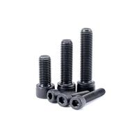 3/8 "-24 nivel 12,9 acero al carbono marino alta resistencia estándar americano tornillo hexagonal 1-10 Uds(1-1/4(5pcs)-Full teeth)
