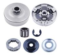 3/8 "-7 Tambor de embrague Piñón de llanta Kit para Stihl MS660 066 064 MS640 MS661 Piezas de repuesto con arandela E-Clip Cojinete de agujas