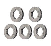 3/8-7T Rim Sprocket, Simple To Use Clutch Drum Rim Sprocket Set Of 5-3/8-7 Tooth Cutting Long-Term Replacement Ready For Chain Drive Engine Lawn Mowers