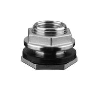 3/8"BSP Female Thread SUS304 Pipe Single Loose Key Swivel Fitting Nut Water Tank Jointer Connector YZWRWRMKTB